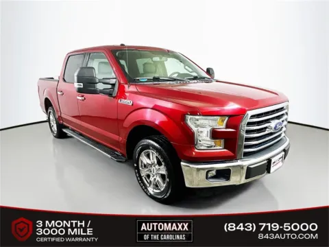 Red 2016 Ford F-150 XLT for sale in Summerville, SC