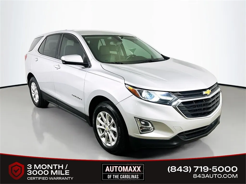 Silver 2019 Chevrolet Equinox LT for sale in Summerville, SC