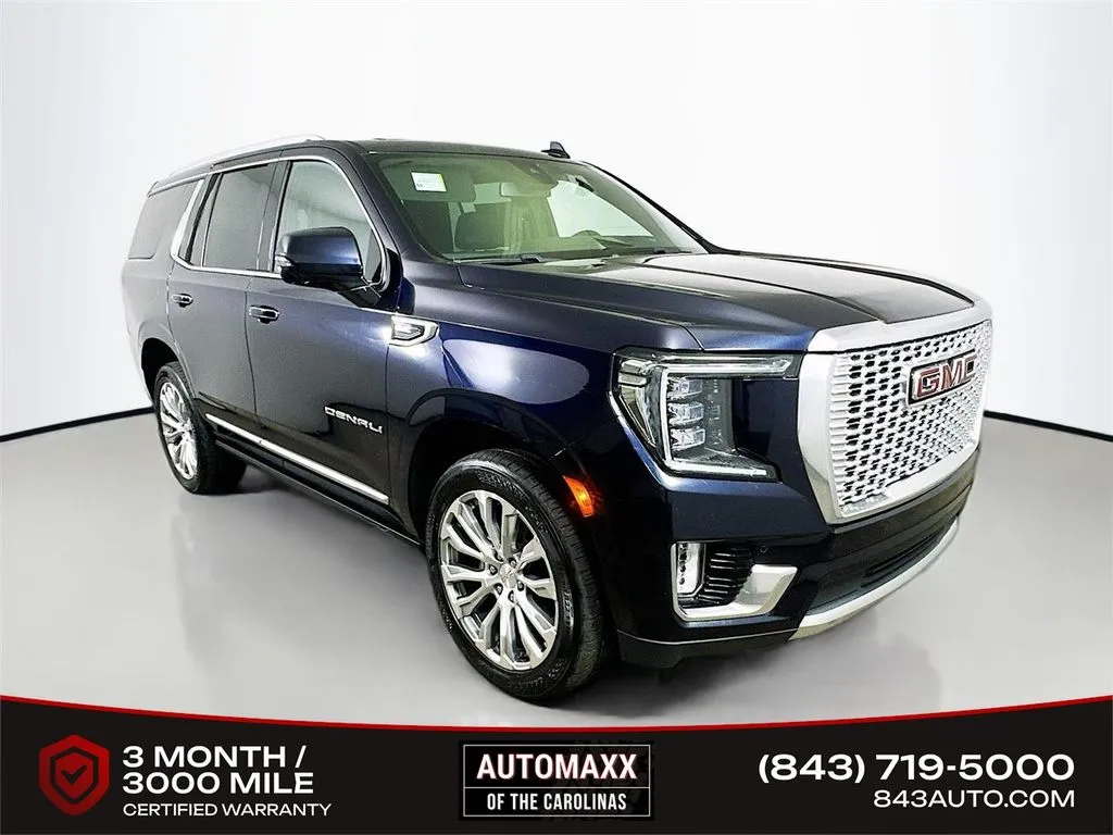 Blue 2023 GMC Yukon Denali for sale in Summerville, SC