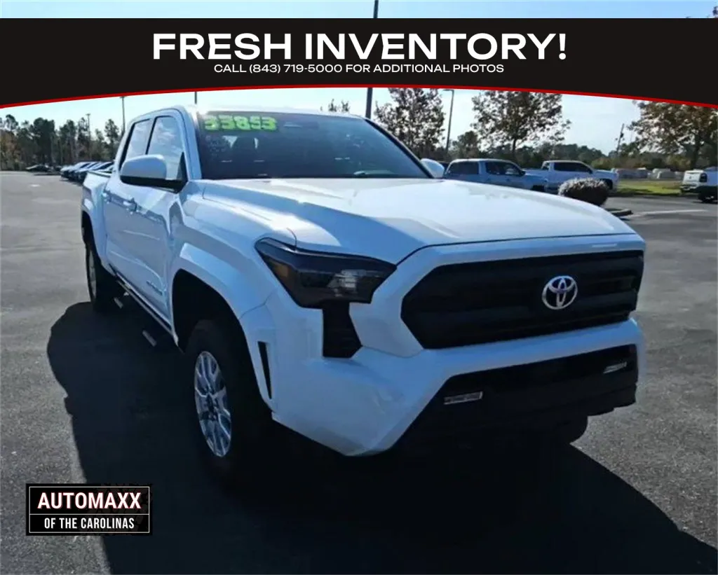 White 2024 Toyota Tacoma SR5 for sale in Summerville, SC