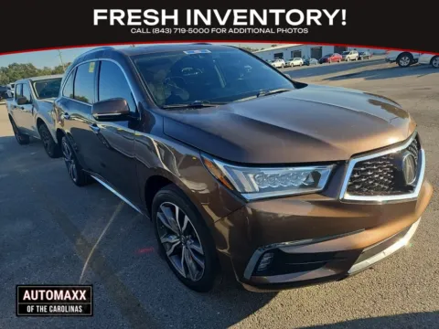Brown 2019 Acura MDX 3.5L Advance Package for sale in Summerville, SC