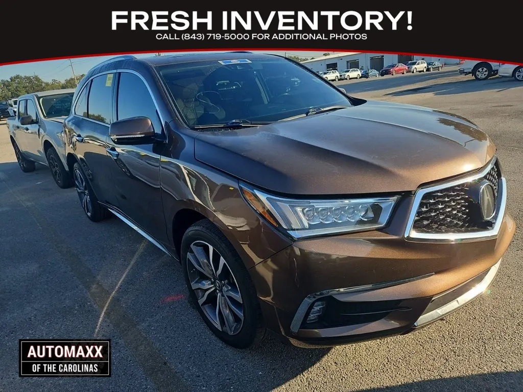 Brown 2019 Acura MDX 3.5L Advance Package for sale in Summerville, SC