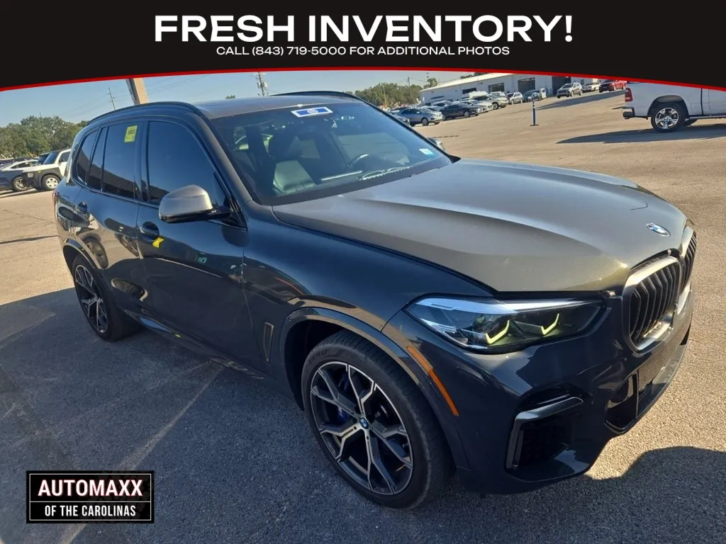 Gray 2022 BMW X5 M50i for sale in Summerville, SC