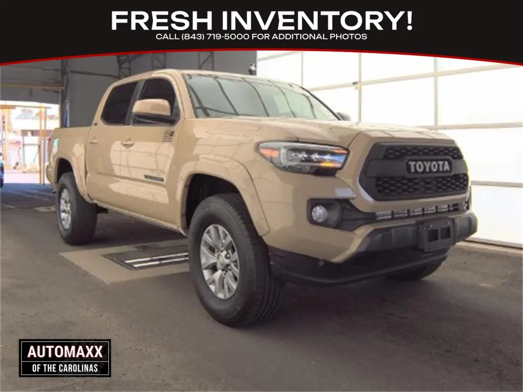 Beige 2017 Toyota Tacoma SR5 for sale in Summerville, SC