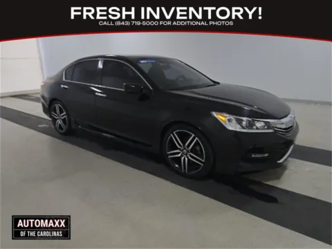 Black 2017 Honda Accord Sport for sale in Summerville, SC
