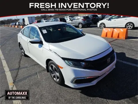White 2020 Honda Civic LX for sale in Summerville, SC