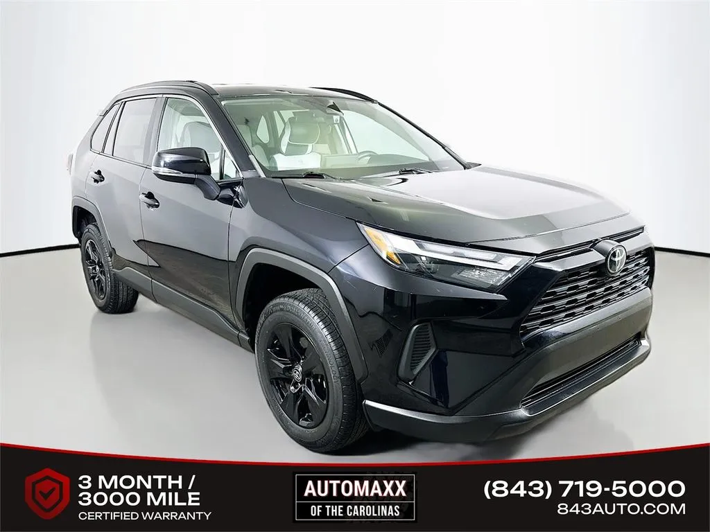 Black 2022 Toyota RAV4 XLE for sale in Summerville, SC