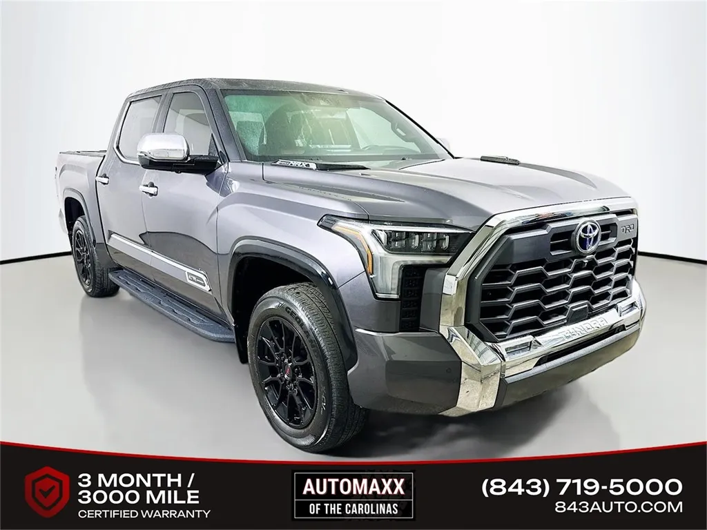 Gray 2022 Toyota Tundra Hybrid 1794 Edition for sale in Summerville, SC
