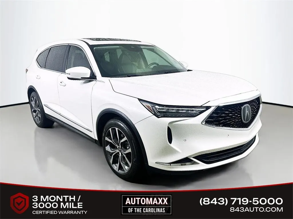White 2023 Acura MDX Technology for sale in Summerville, SC