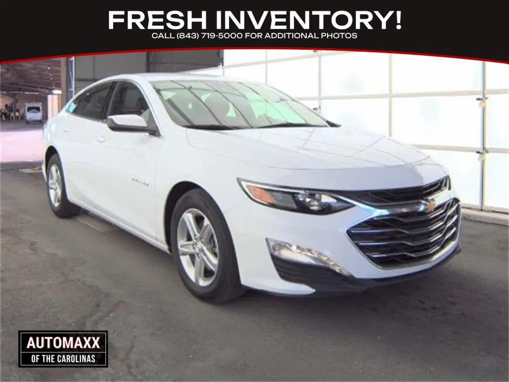 White 2024 Chevrolet Malibu LT for sale in Summerville, SC