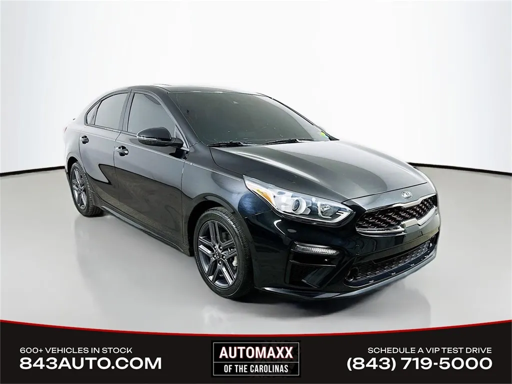 Black 2021 Kia Forte GT-Line for sale in Summerville, SC