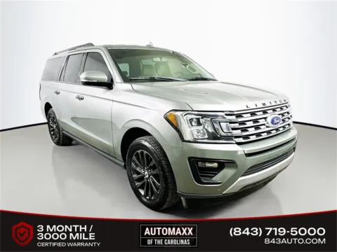 Silver 2019 Ford Expedition Max Limited for sale in Summerville, SC