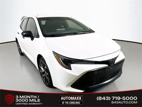 White 2022 Toyota Corolla Hatchback SE Nightshade Edition for sale in Summerville, SC