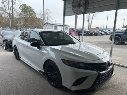 White 2020 Toyota Camry TRD V6 for sale in Summerville, SC