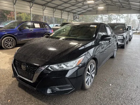 Black 2021 Nissan Sentra SV for sale in Summerville, SC