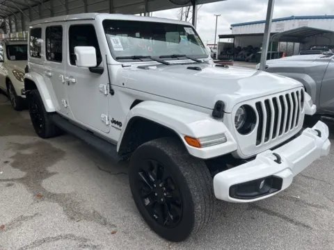 White 2021 Jeep Wrangler Unlimited Sahara High Altitude for sale in Summerville, SC