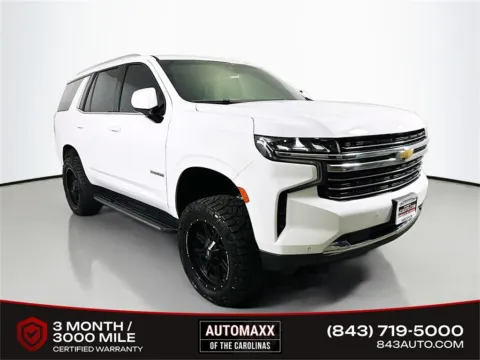White 2022 Chevrolet Tahoe LT for sale in Summerville, SC
