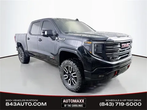 Black 2023 GMC Sierra 1500 AT4 for sale in Summerville, SC