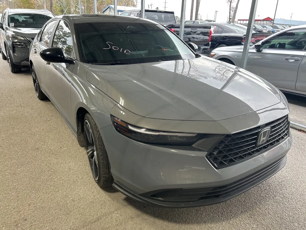 Gray 2024 Honda Accord Hybrid Sport for sale in Summerville, SC