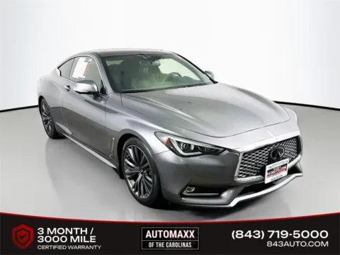 Gray 2022 INFINITI Q60 LUXE for sale in Summerville, SC