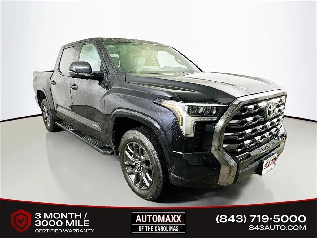 Black 2023 Toyota Tundra Platinum for sale in Summerville, SC