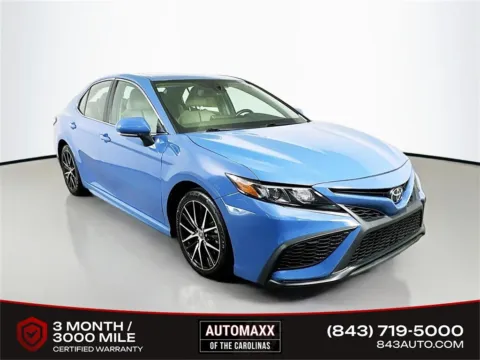 Blue 2024 Toyota Camry SE for sale in Summerville, SC