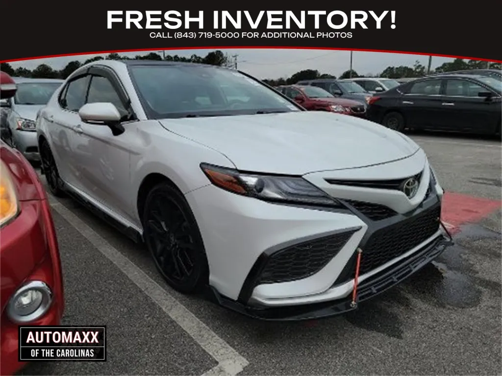 White 2021 Toyota Camry XSE for sale in Summerville, SC