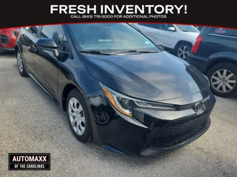 Black 2022 Toyota Corolla LE for sale in Summerville, SC