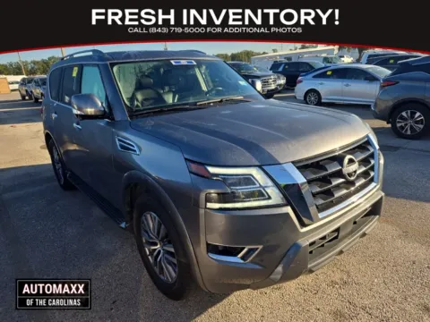 Gray 2023 Nissan Armada SL for sale in Summerville, SC
