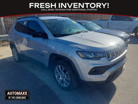 Silver 2024 Jeep Compass Latitude Lux for sale in Summerville, SC