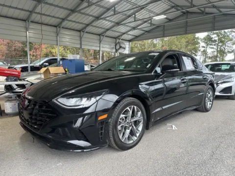 Black 2020 Hyundai Sonata SEL for sale in Summerville, SC