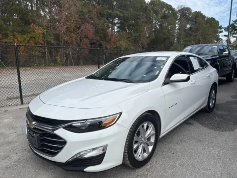 White 2022 Chevrolet Malibu LT for sale in Summerville, SC