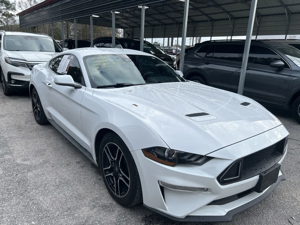 White 2023 Ford Mustang EcoBoost Premium for sale in Summerville, SC