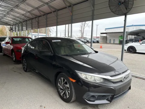 Black 2016 Honda Civic EX for sale in Summerville, SC