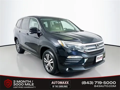 Black 2017 Honda Pilot EX-L for sale in Summerville, SC