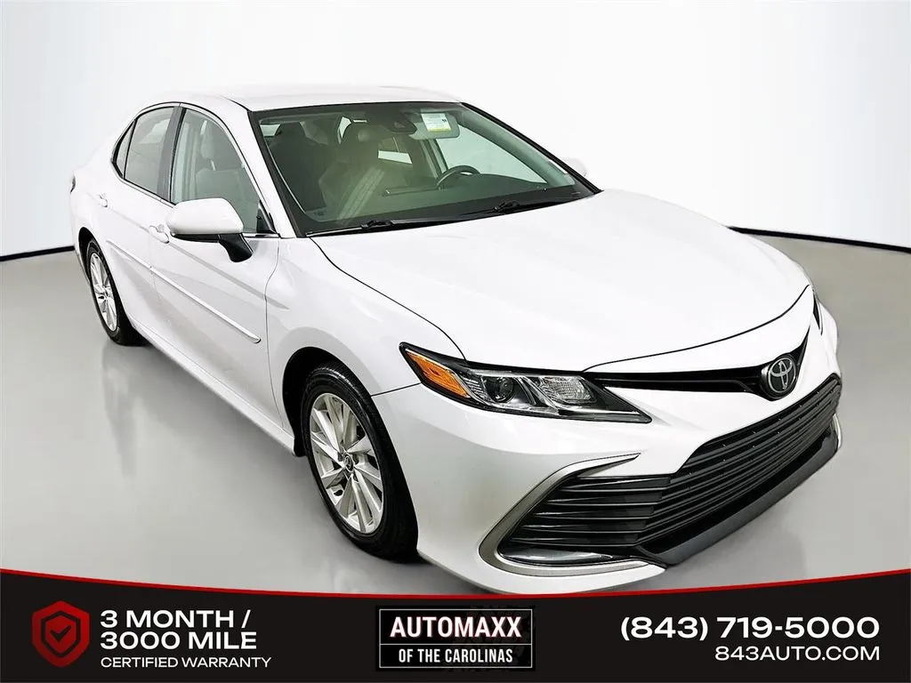 White 2023 Toyota Camry LE for sale in Summerville, SC