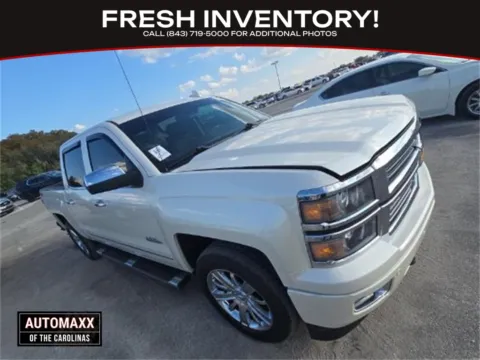 White 2015 Chevrolet Silverado 1500 High Country for sale in Summerville, SC