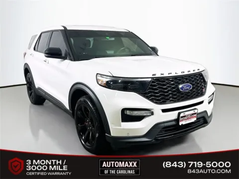 White 2022 Ford Explorer ST for sale in Summerville, SC