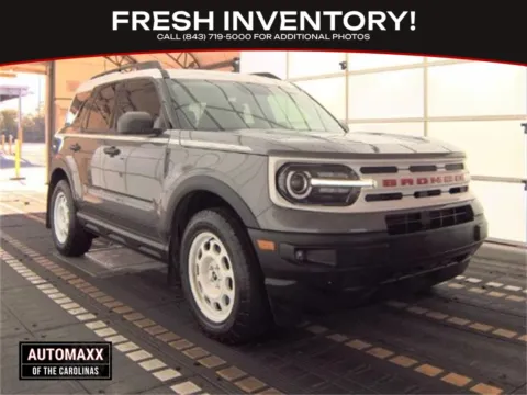 Gray 2023 Ford Bronco Sport Heritage for sale in Summerville, SC