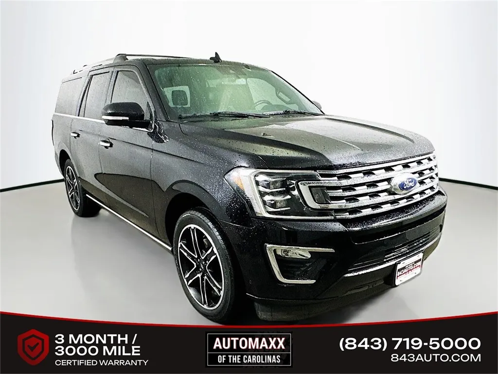 Black 2020 Ford Expedition Max Limited for sale in Summerville, SC