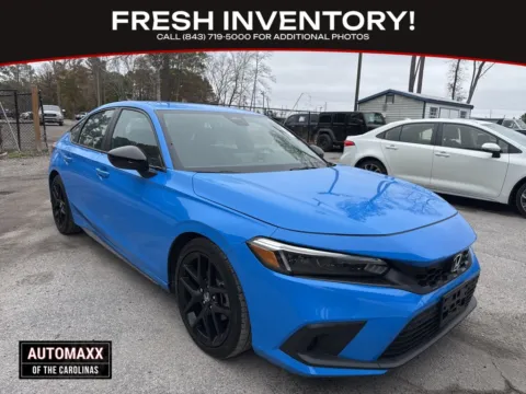 Blue 2024 Honda Civic Sport for sale in Summerville, SC