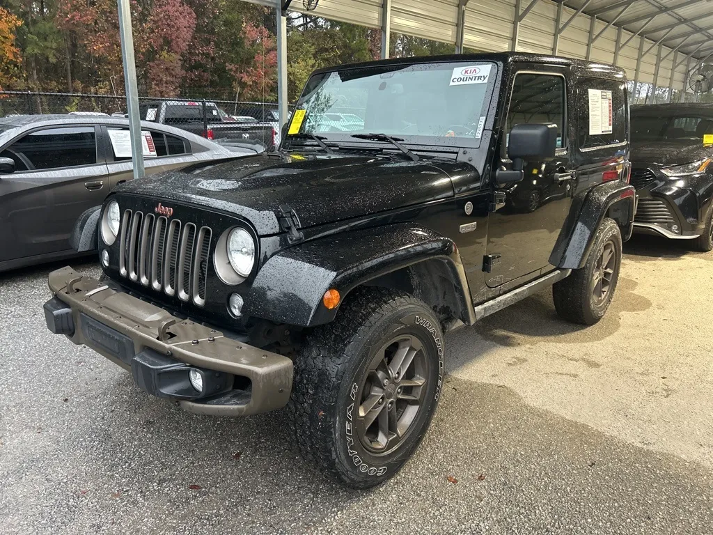 Black 2016 Jeep Wrangler Sahara for sale in Summerville, SC