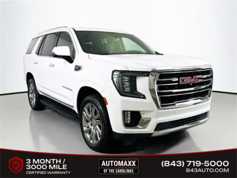 White 2021 GMC Yukon SLT for sale in Summerville, SC