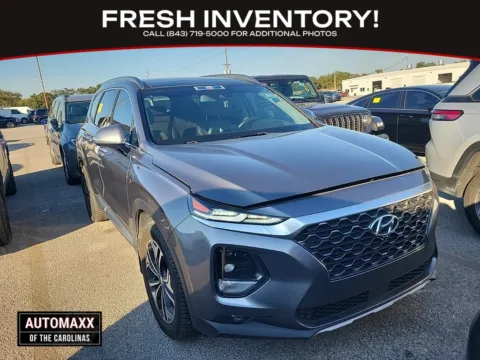 Gray 2019 Hyundai Santa Fe Ultimate for sale in Summerville, SC