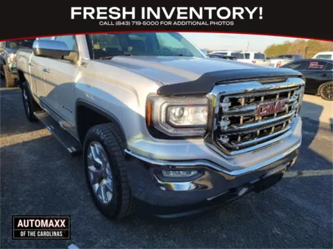 Silver 2018 GMC Sierra 1500 SLT for sale in Summerville, SC