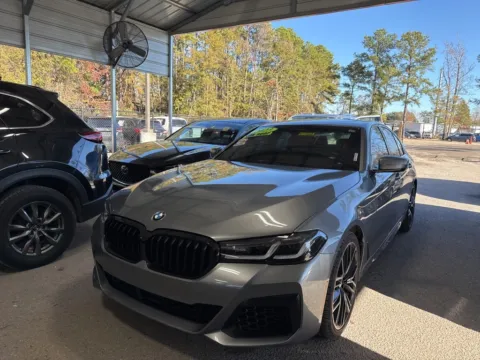 Gray 2023 BMW 5 Series 540i xDrive for sale in Summerville, SC
