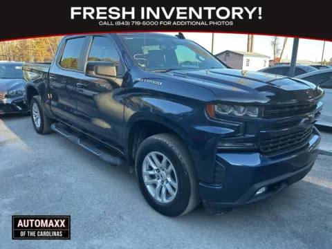 Blue 2020 Chevrolet Silverado 1500 RST for sale in Summerville, SC