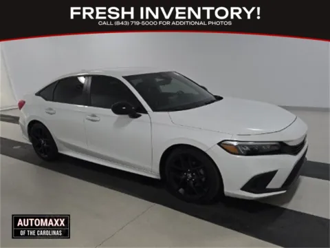 White 2023 Honda Civic Sport for sale in Summerville, SC