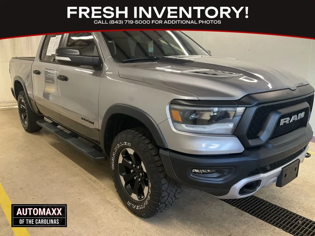 Silver 2022 Ram 1500 Rebel for sale in Summerville, SC