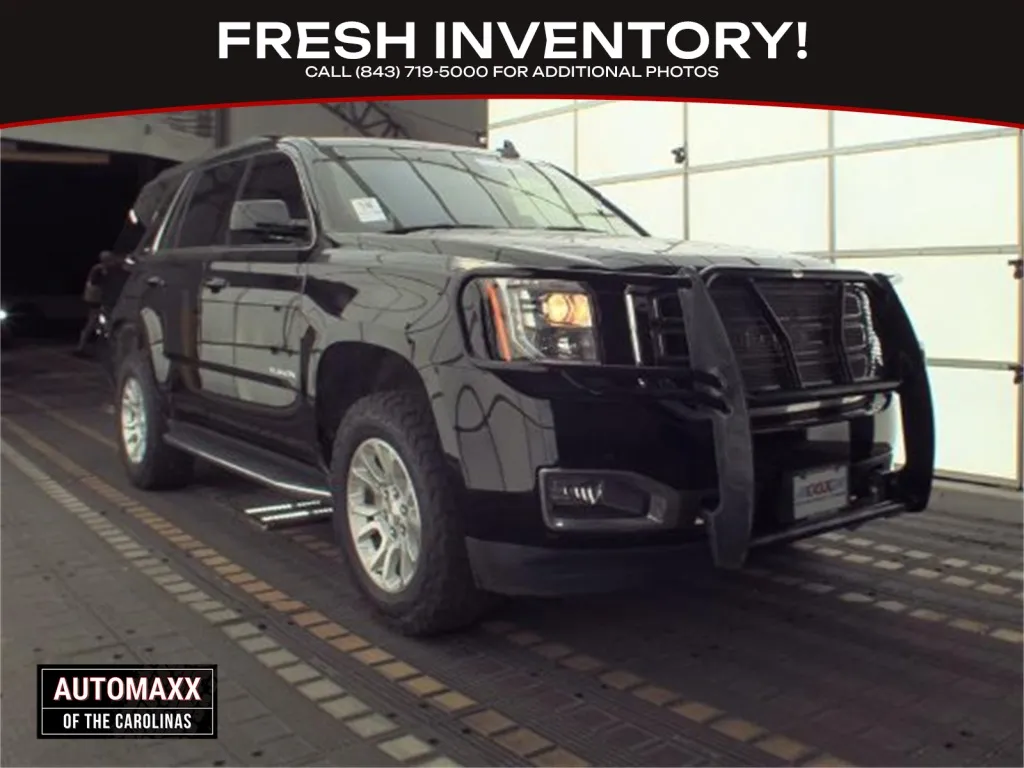 Black 2018 GMC Yukon SLT for sale in Summerville, SC